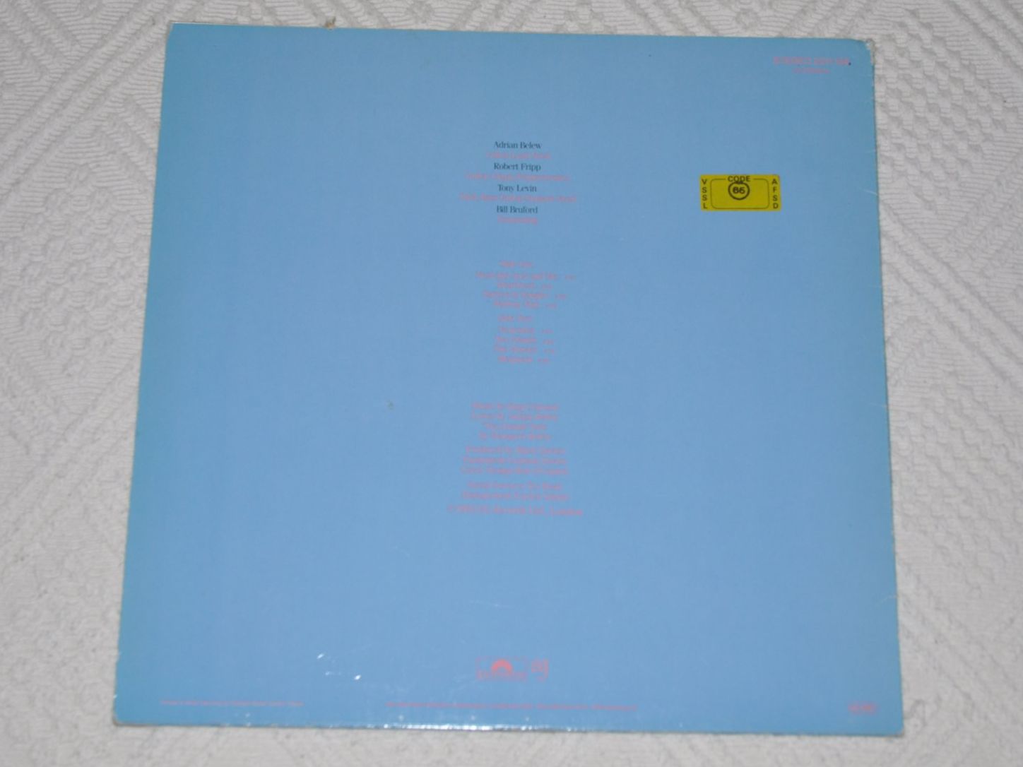 Dischi in vinile: LP King Crimson - Beat – Usato da Boll venduto da Theodora15 1