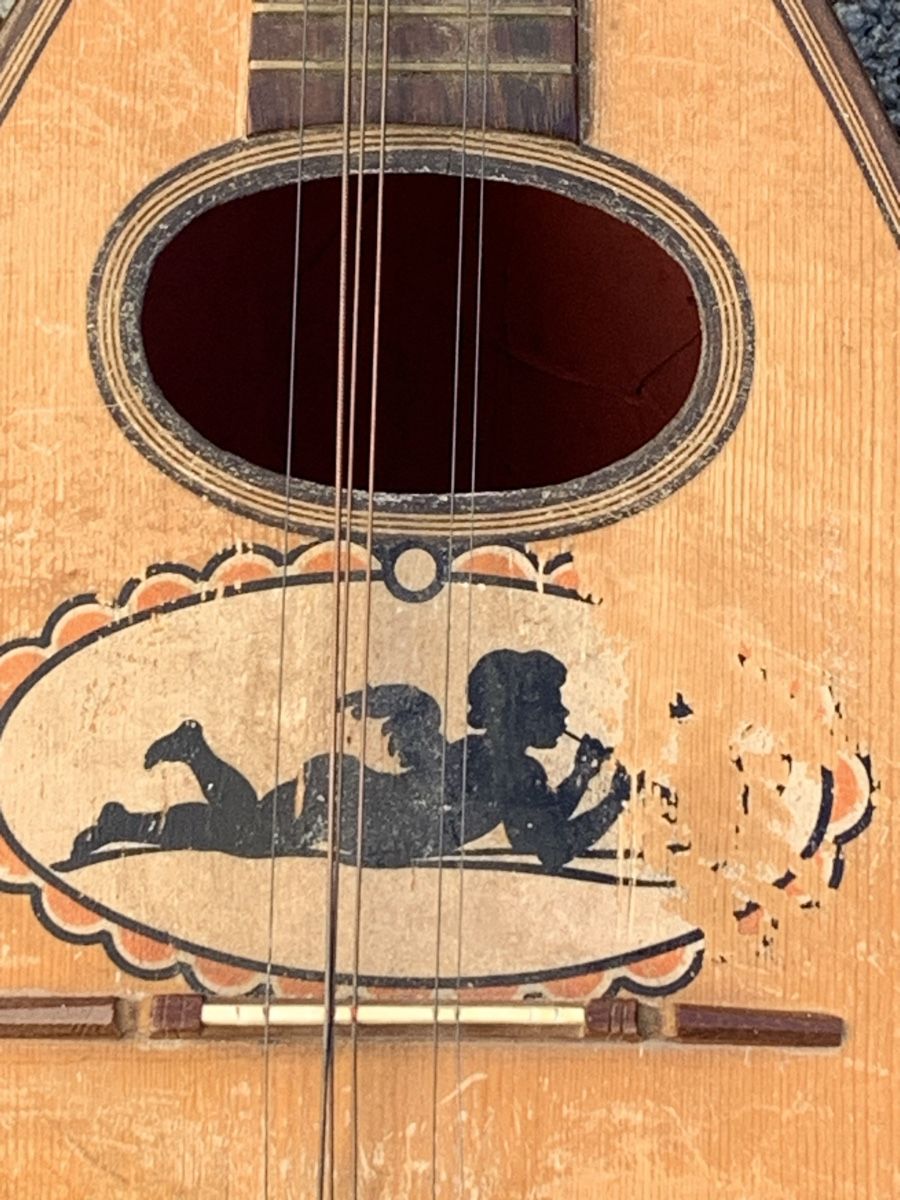 Instruments de musique: Mandoline „BLITZ“ D.R.G.M. – D'occasion à Wangen b. Olten par Finolino28 5