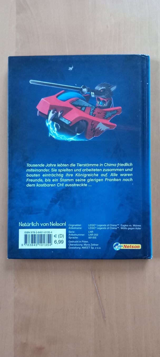 Libri: LEGO Chima Buch: Woelfe gegen Adler – Usato da Oberwil-Lieli venduto da Deding 1