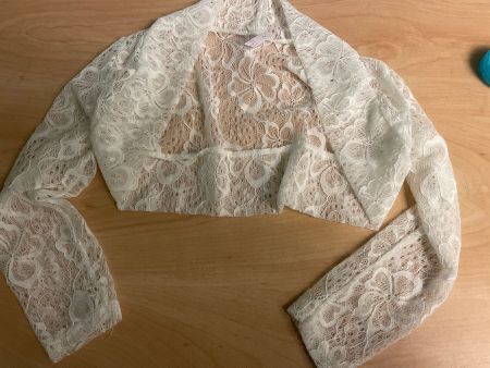 Weiches Weisses Bolero Gr.110