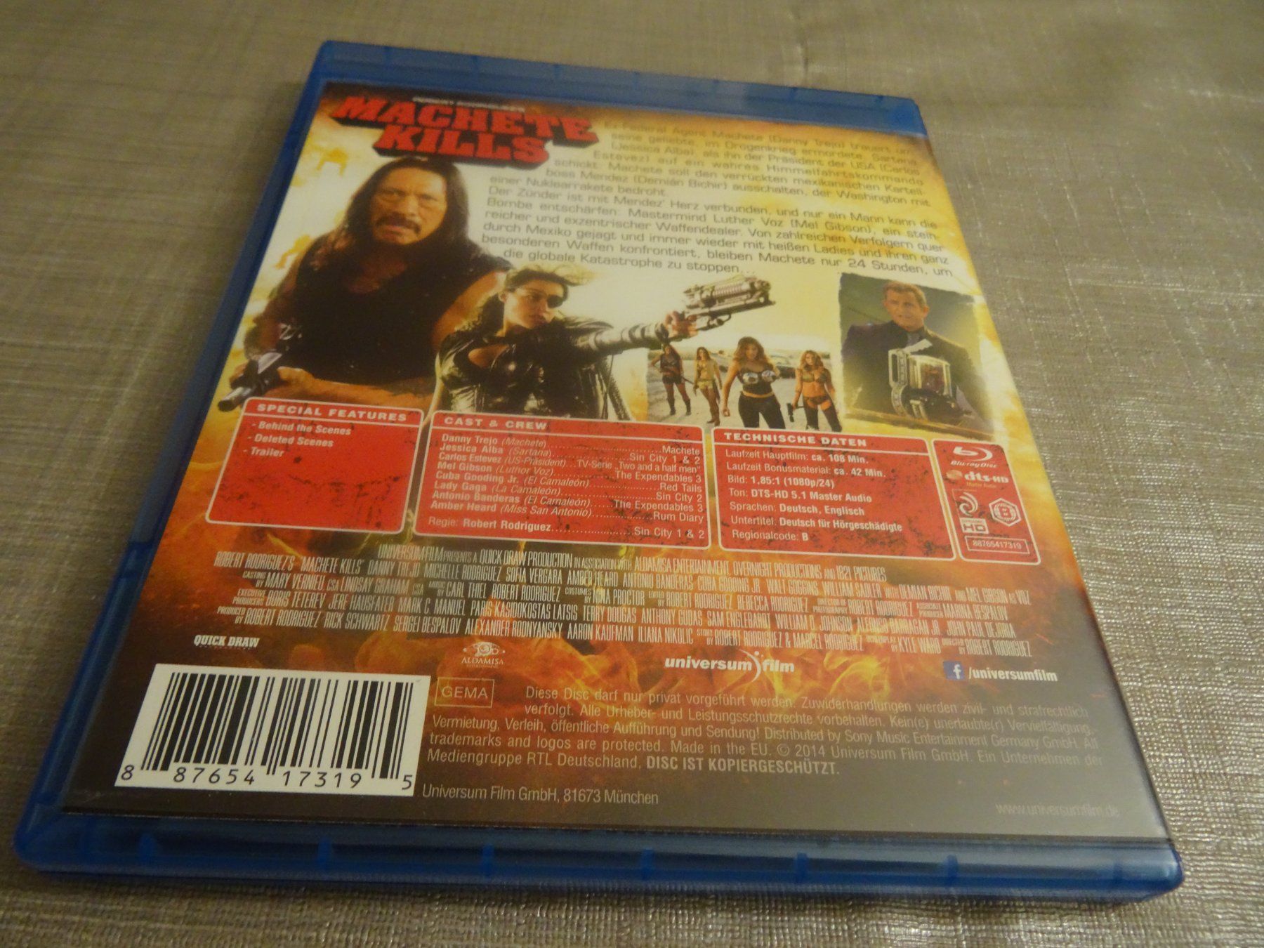 Tutti i DVDs: Machete Kills - Blu-ray – Usato da Olten venduto da Disc-Verkauf 2