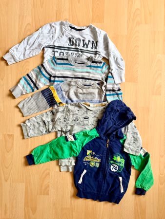 Jungen Pullover und Sweatjacken Set, Gr. 92-98