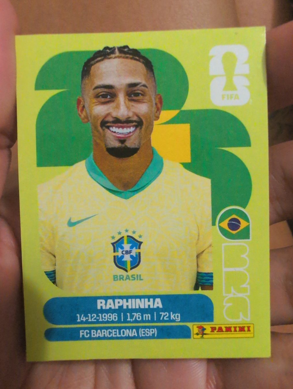Panini Carte collezionabili: Raphinha BRA 19 – Nuovo e nell'imballaggio originale da Lausanne venduto da KarolyneBaiao
