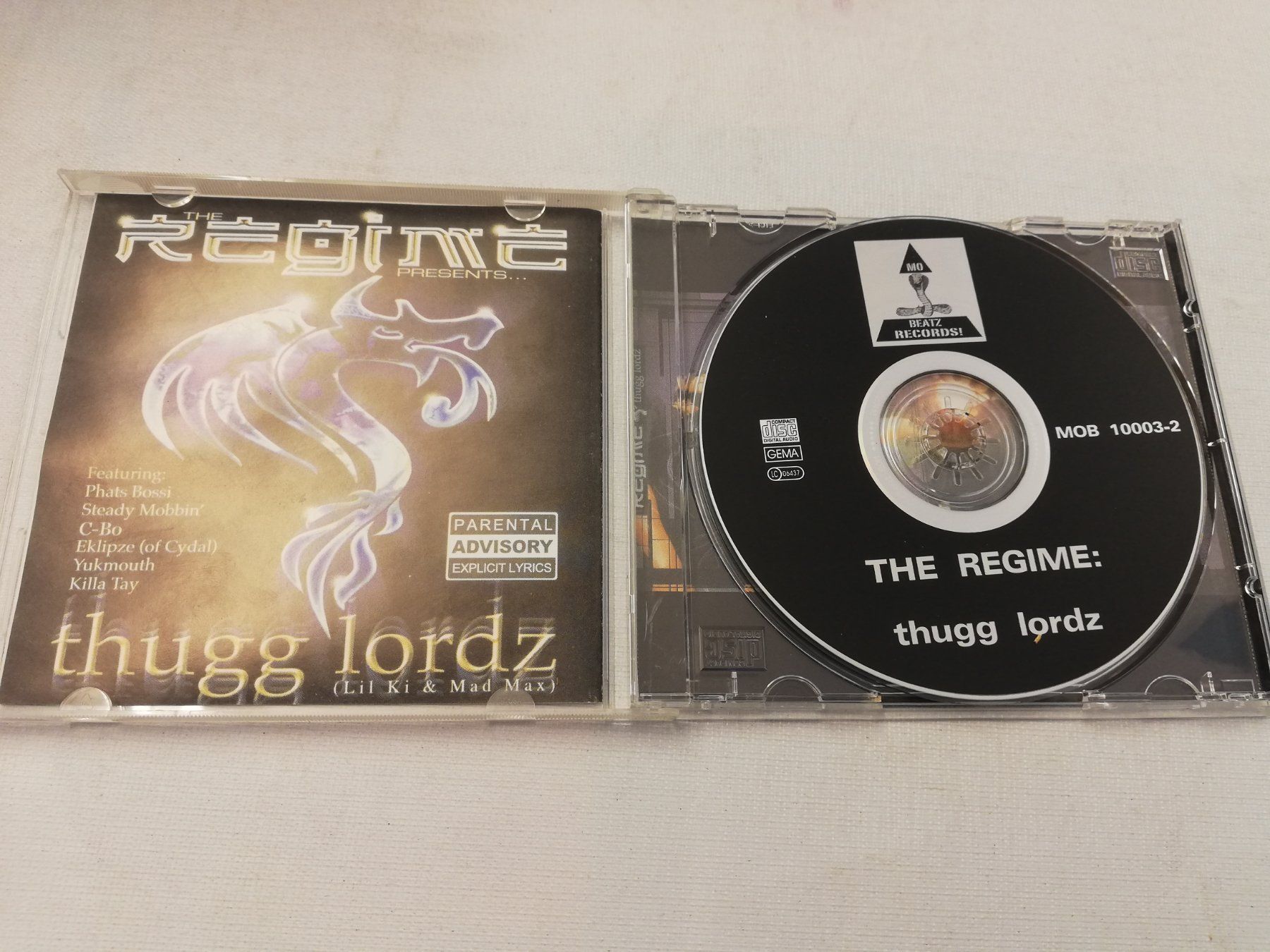 CDs: REGIME - THUGG LORDZ – D'occasion à Bern par Vinylsound.ch 2