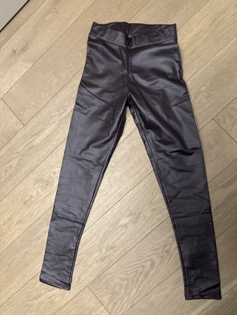 Pantalon en simili cuir XS
