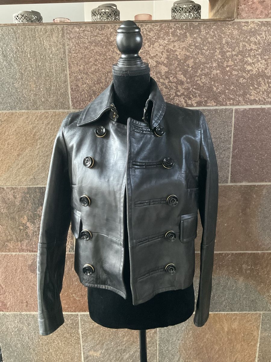 Dsquared2 Giacche: Dsquared2 Lederjacke – Usato da Röschenz venduto da Queen020