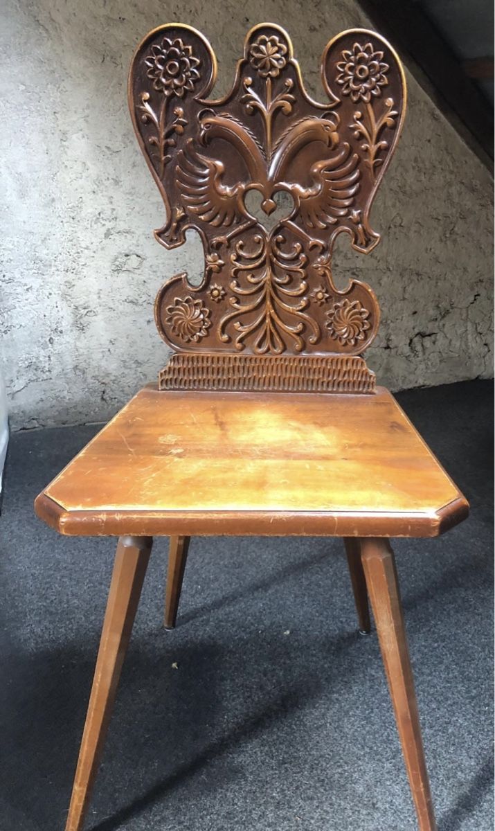 Chaises: Stabellen handgeschnitzt – D'occasion à Zürich par Peci007 1