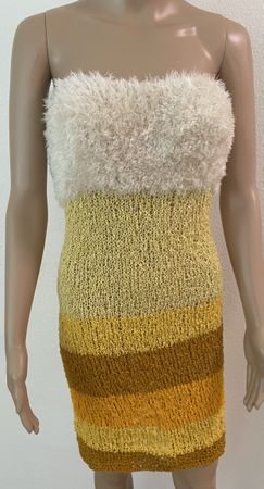Sommerliches Strickkleid - perfekt für warme Tage!