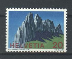 1969, Nr.468, Sondermarken Schweizer Alpen (2) **