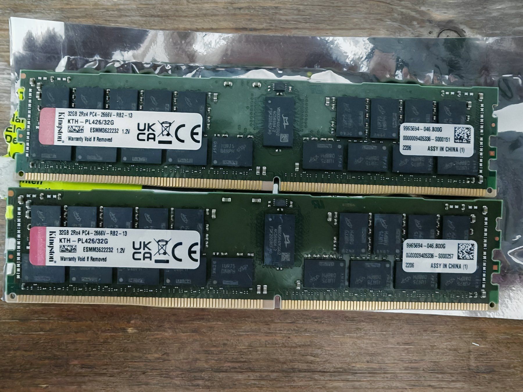 Kingston Mémoires / RAM: Original Kingston Memory Modul – D'occasion à Schönenbuch par sgn_pw79