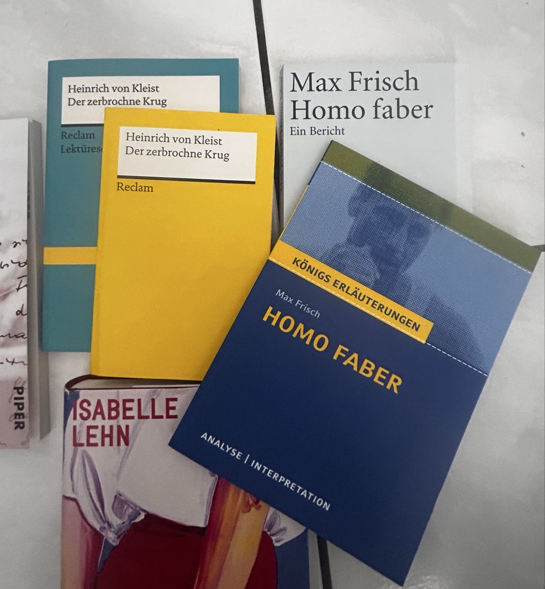 Libri: Ingeborg Bachmann, Heinrich von Kleist, Max Frisc – Usato da Biel/Bienne venduto da Top_r 1