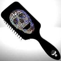 ☠️ Gothic Skull Haarkamm – Entwirre mit Stil! 🖤☠️