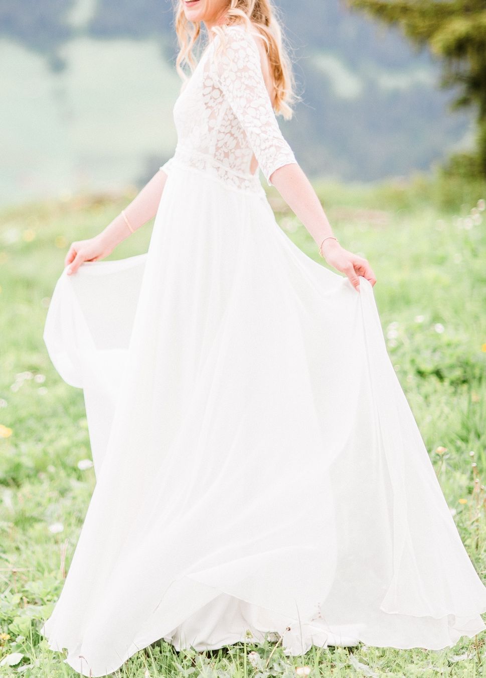 Kleider: Robe de mariée Rembo Styling dos ouvert 36-38 – Gebraucht aus Riaz von lae_w8v5 1