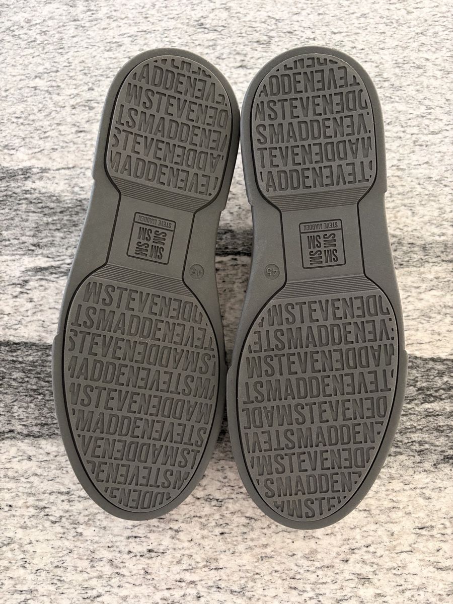 Steve Madden Scarpe da uomo: Steve Madden - Brent - Sneaker - light grey - Grösse 45 – Nuovo (secondo la descrizione) da Laupersdorf venduto da JasperQuin 4