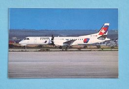Crossair -- Saab 2000 - HB-IZD an Palma de Mallorca 1994