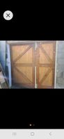 Massive Holztore - Scheunentor Stil Schiebetor