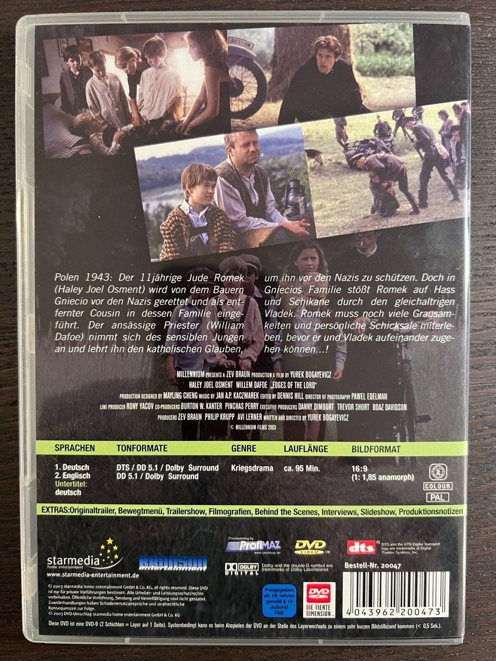 Alle DVDs: Edges of the Lord – Gebraucht aus Zürich von FilmFreunde 1