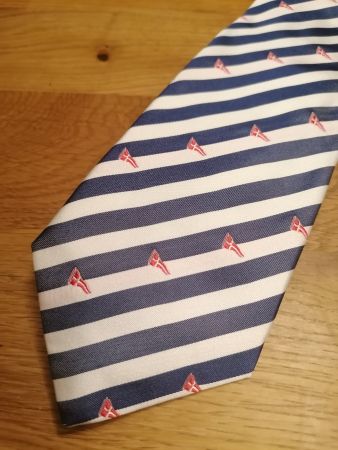 Tommy Hilfiger Krawatte Rot-Blau-Weiss - Nr. 288