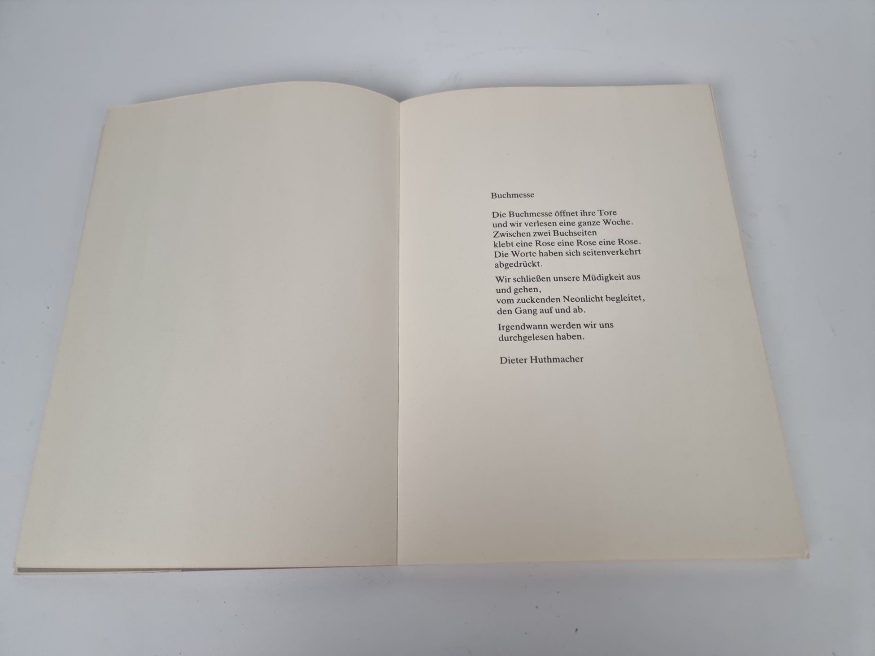 Libri: Das Buch - getuschte Möglichkeiten v D. Huthmacher – Usato da Urtenen-Schönbühl venduto da Restwert_Schoenbuehl 5