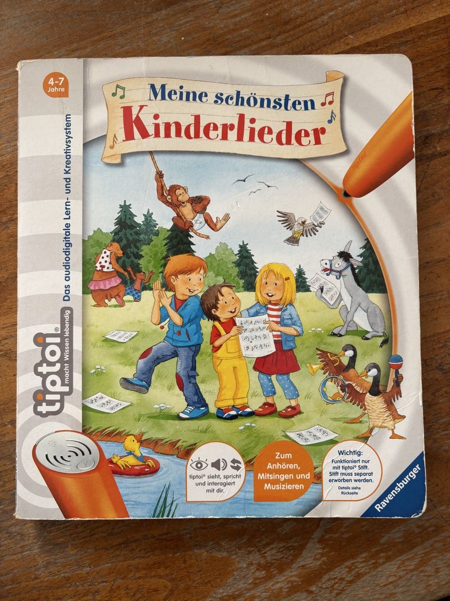 Libri: Tiptoi Buch: Meine schönsten Kinderlieder – Usato da Hinwil venduto da princess_12