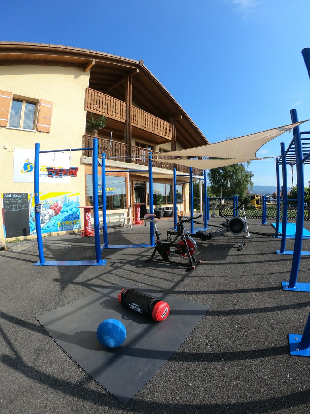 Pareti & prese d'arrampicata: Parc complet de Street Workout (5 modules) – Usato da Boudry venduto da mnonorgue 7