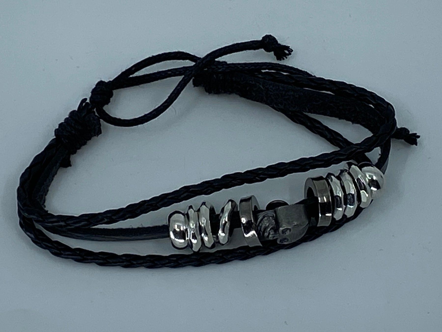 Armbänder & -reifen: Punk- und Rock-Style Armband 03 – Neu (gemäss Beschreibung) aus Langwiesen von Restposten-24 2