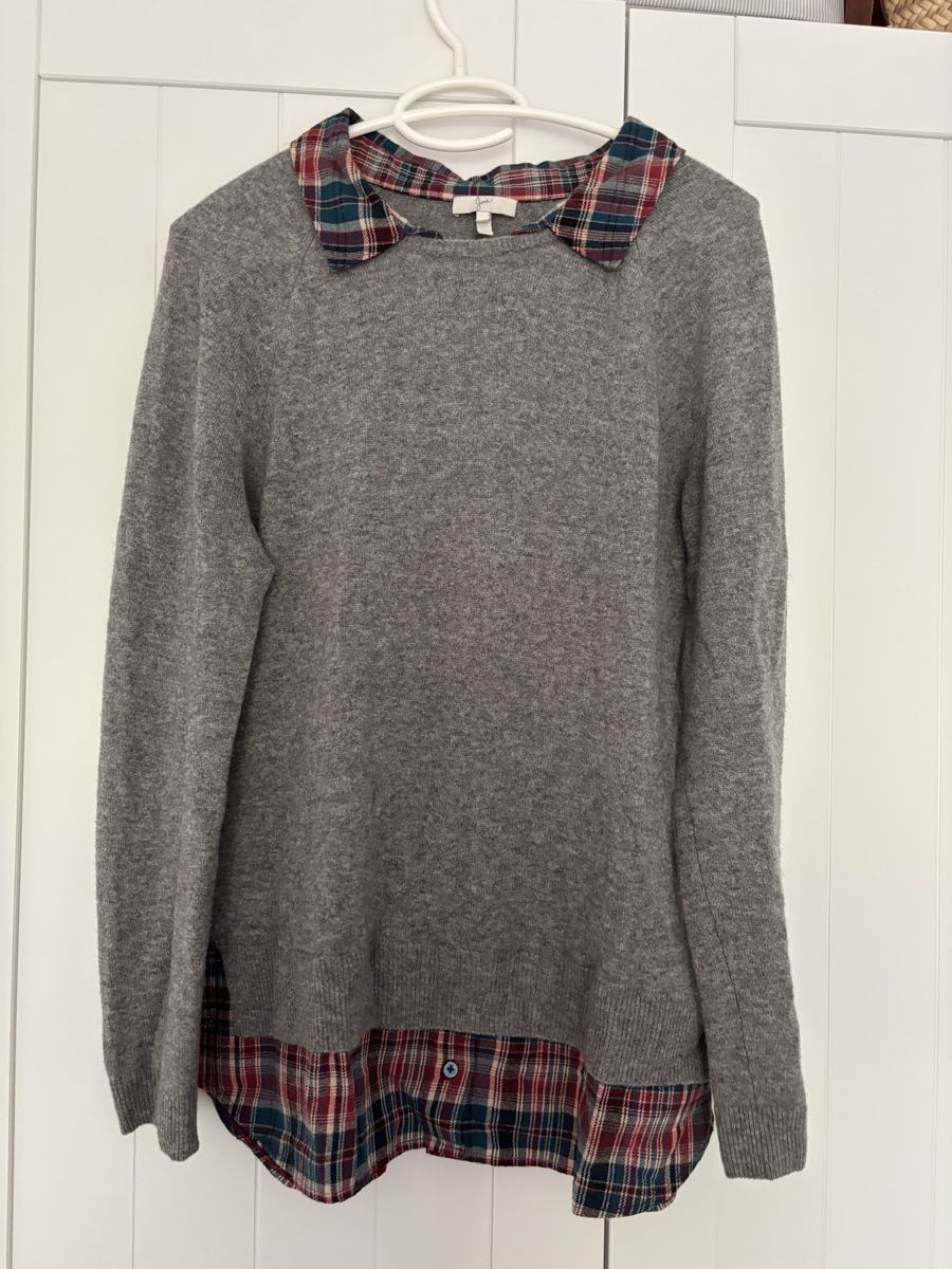 Maglioni & Felpe: grauer Pullover 100% Kaschmir von Joie – Usato da Winkel venduto da Zimtguetzli 1