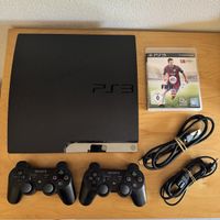 PlayStation 3 Slim 320GB + 2 Controller + FIFA 15 (Ready)