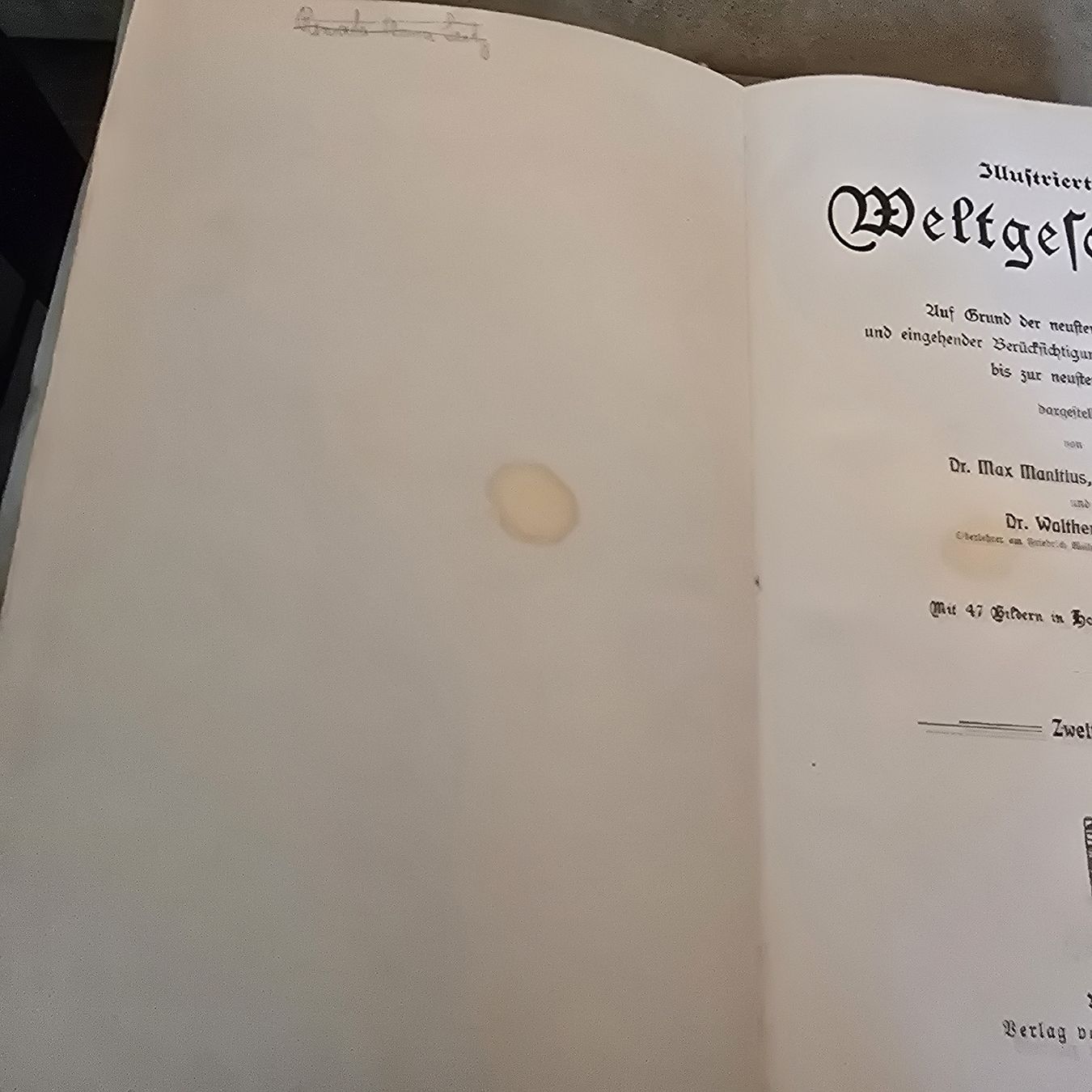 Bücher: Illustrierte Weltgeschichte - Zweiter Band – Gebraucht aus Boswil von Mistery79090 3