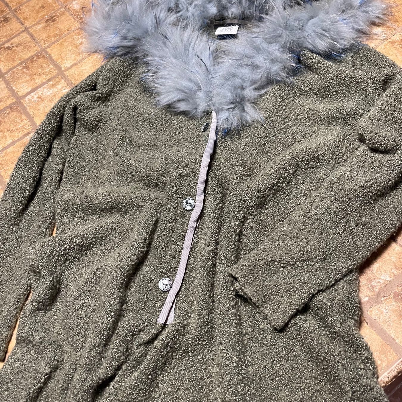 Armani Giacche: Armani Cardigan lungo con cappuccio e pelliccia vera – Nuovo (secondo la descrizione) da Gordevio venduto da LanaZimm 3