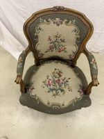 Sessel Louis XV Stil Gobelin Stoff gebraucht