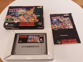Tetris & Dr.Mario Super Nintendo SNES OV