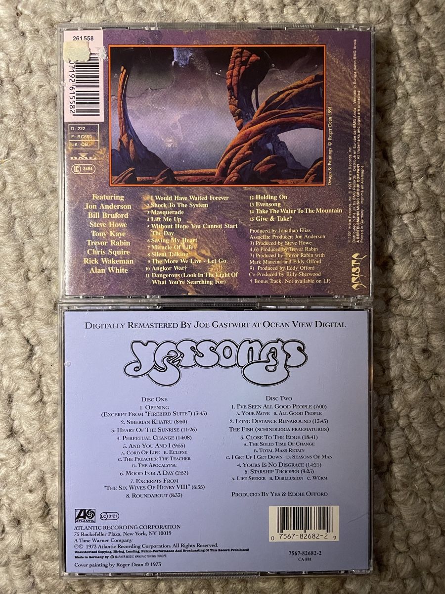 CDs: 2x Yes – Neu (gemäss Beschreibung) aus Reinach AG von trigger7811 1