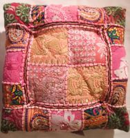 Dekokissen Patchwork 37x37cmx9cmNr.25 Bodenkissen ANGEBOT!