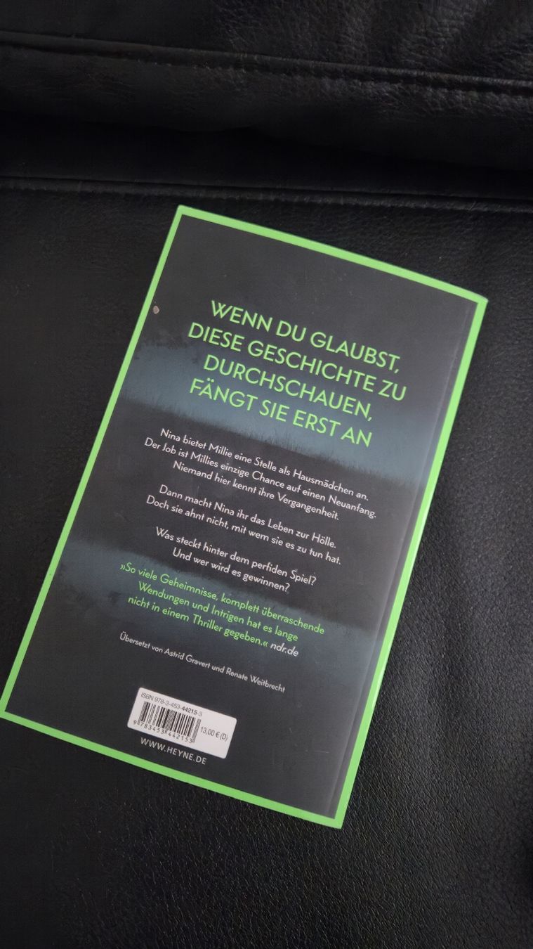 Libri: Spannende Thriller von Freida McFadden  – Usato da Dietlikon venduto da katrin013 8