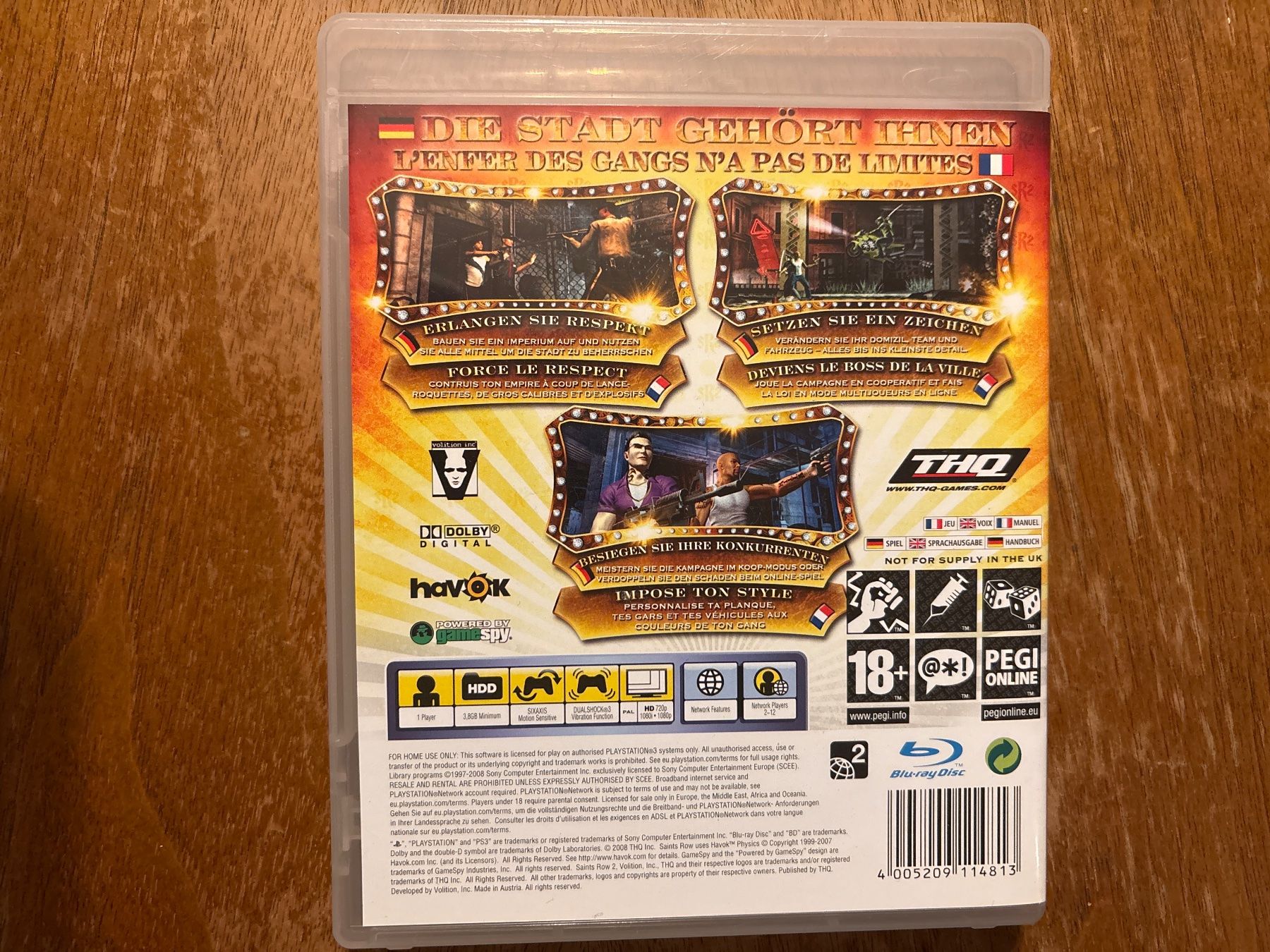 Sony Giochi: SAINTS ROW 2 - Sony Playstation 3, PS3 – Usato da Zürich venduto da hiddentreasures_zh 1