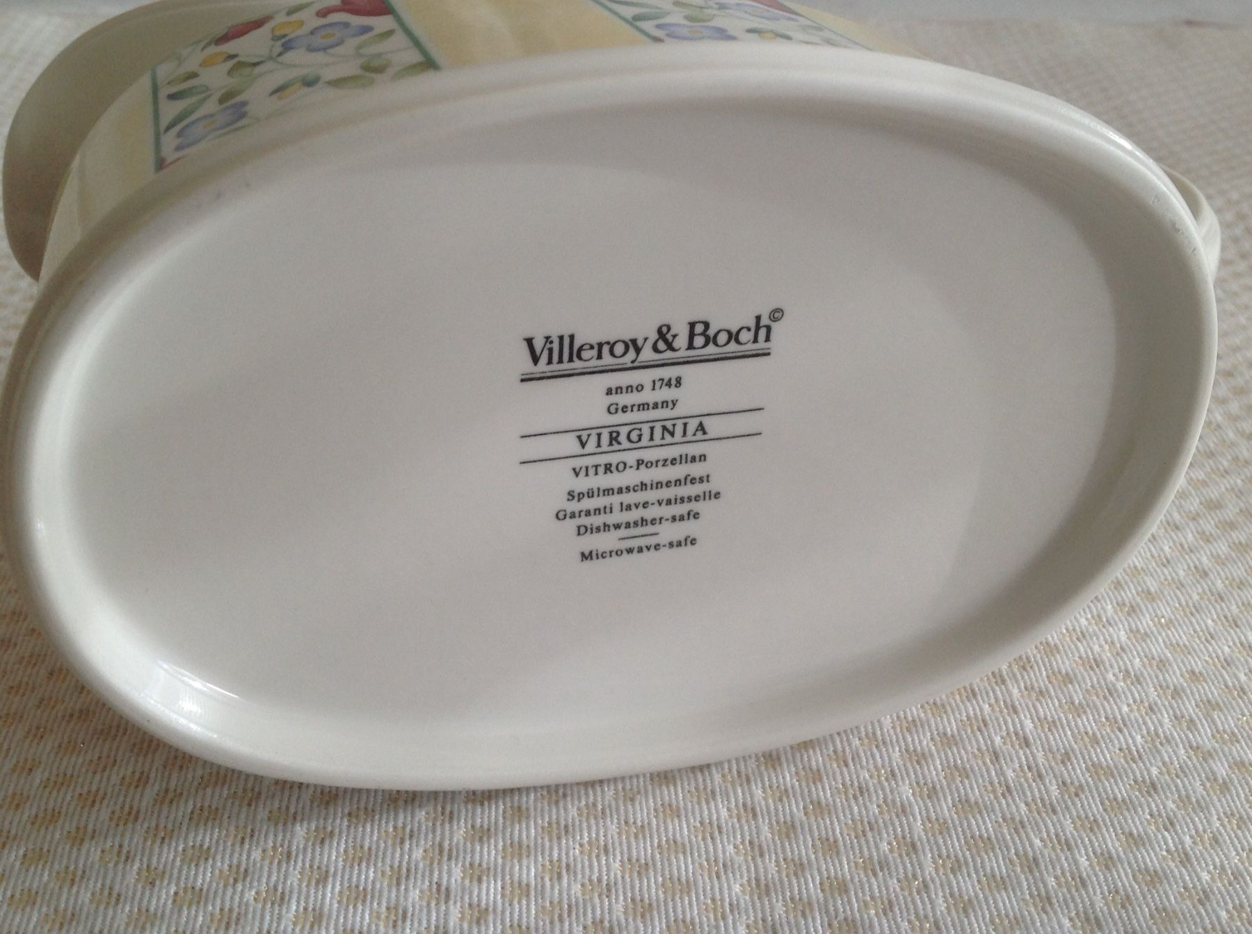 Villeroy & Boch Set di piatti: Villeroy & Boch - Virginia - saucière – Usato da Sion venduto da accroshoes 4
