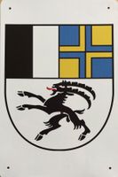 Graubünden Blechschild Kanton Steinbock Davos Engading Arosa