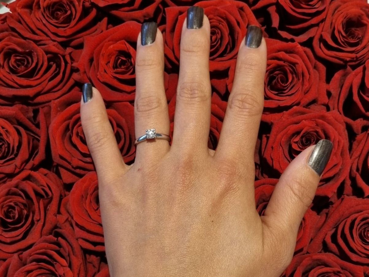 Gübelin Ringe: GÜBELIN Weissgold SOLITÄR Ring – Neu (gemäss Beschreibung) aus Frenkendorf von CTN 3