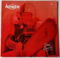 Avenger – Blood Sports - LP - 1984 - First Press - OIS