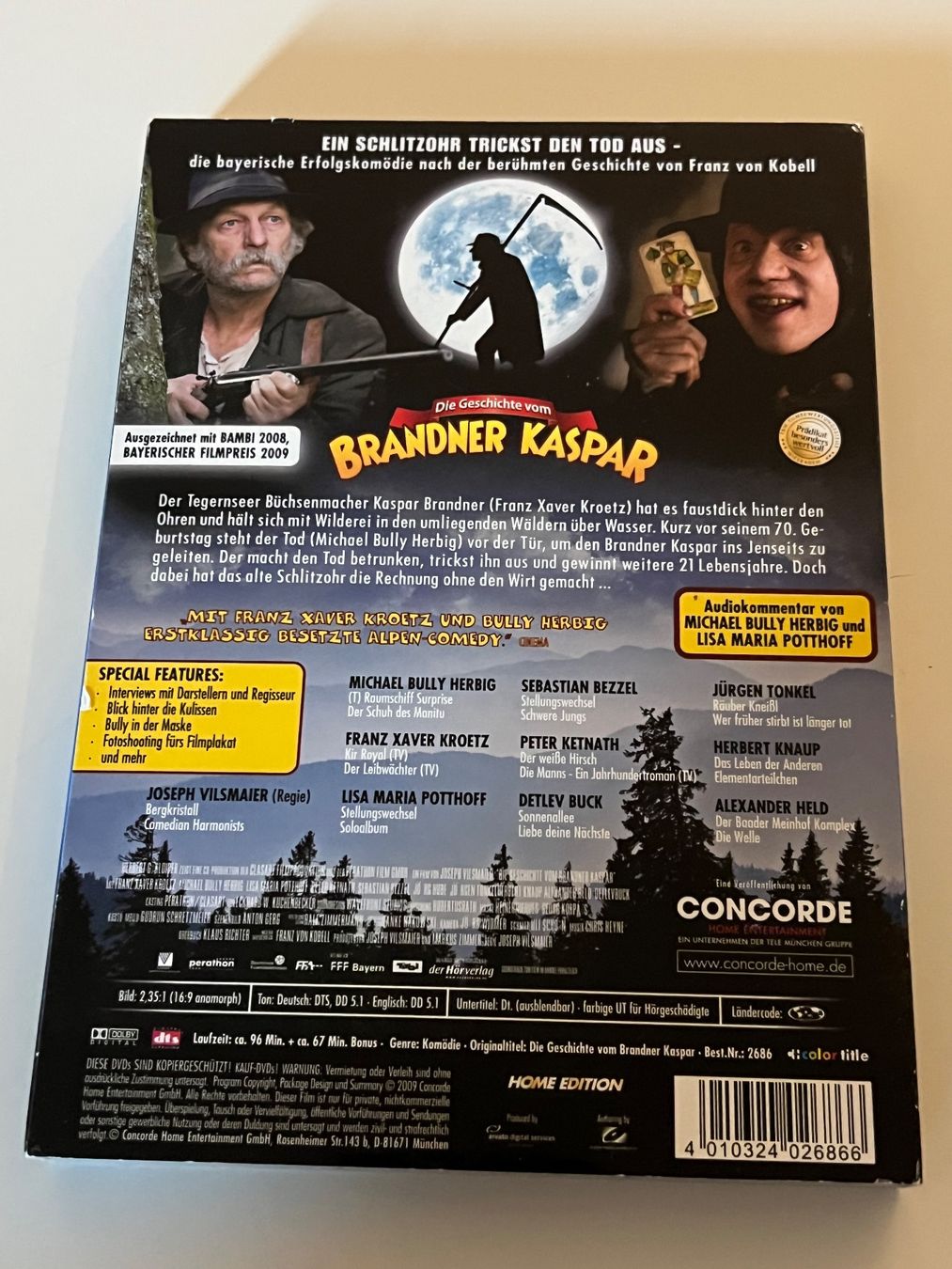Tutti i DVDs: Brandner Kaspar DVD, 2 Discs Schuber Edition – Nuovo (secondo la descrizione) da Altstätten SG venduto da sheamus 1
