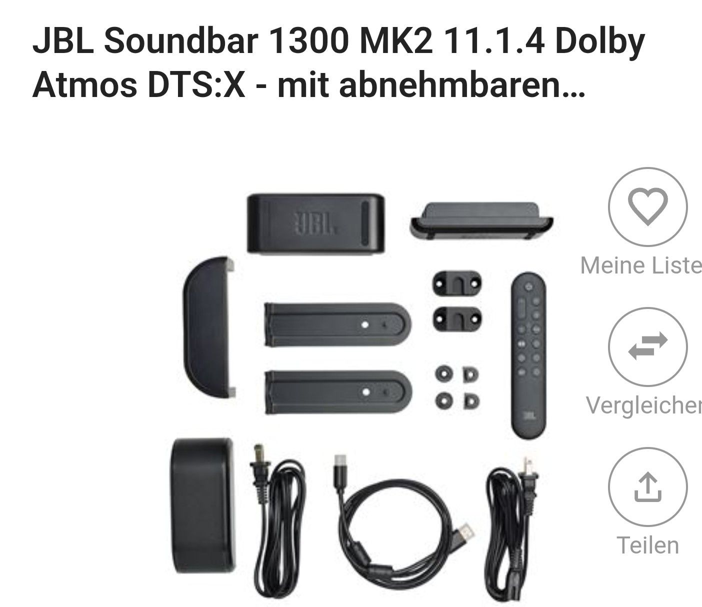 JBL Home Cinema: JBL SOUNDBAR 1300MK2 – Nuovo (secondo la descrizione) da Pratteln venduto da Zifah1971 3