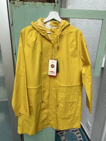 Blutsgeschwister Regenmantel Friese Gelb, Grösse L, Neu! ☔️