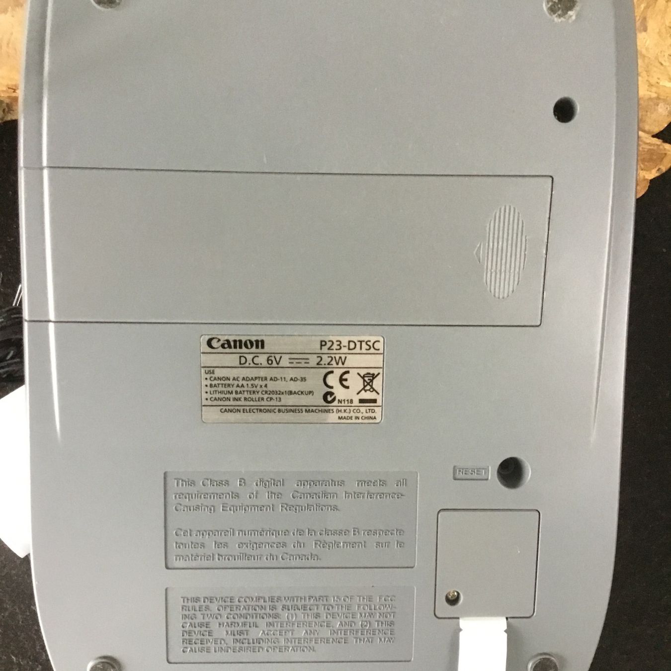Canon Taschenrechner: Tischrechner Canon P23-DTSC – Gebraucht aus Thierachern von sweden08 3