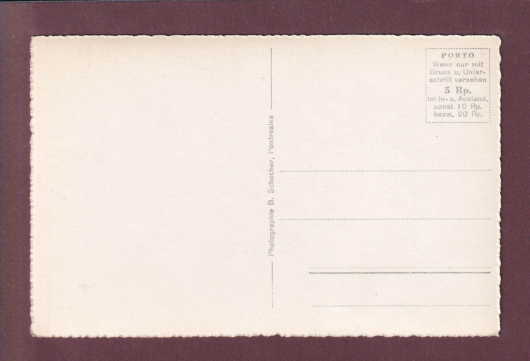 Cartes postales: PONTRESINA - Julierkette – D'occasion à Pully par nicecards 1