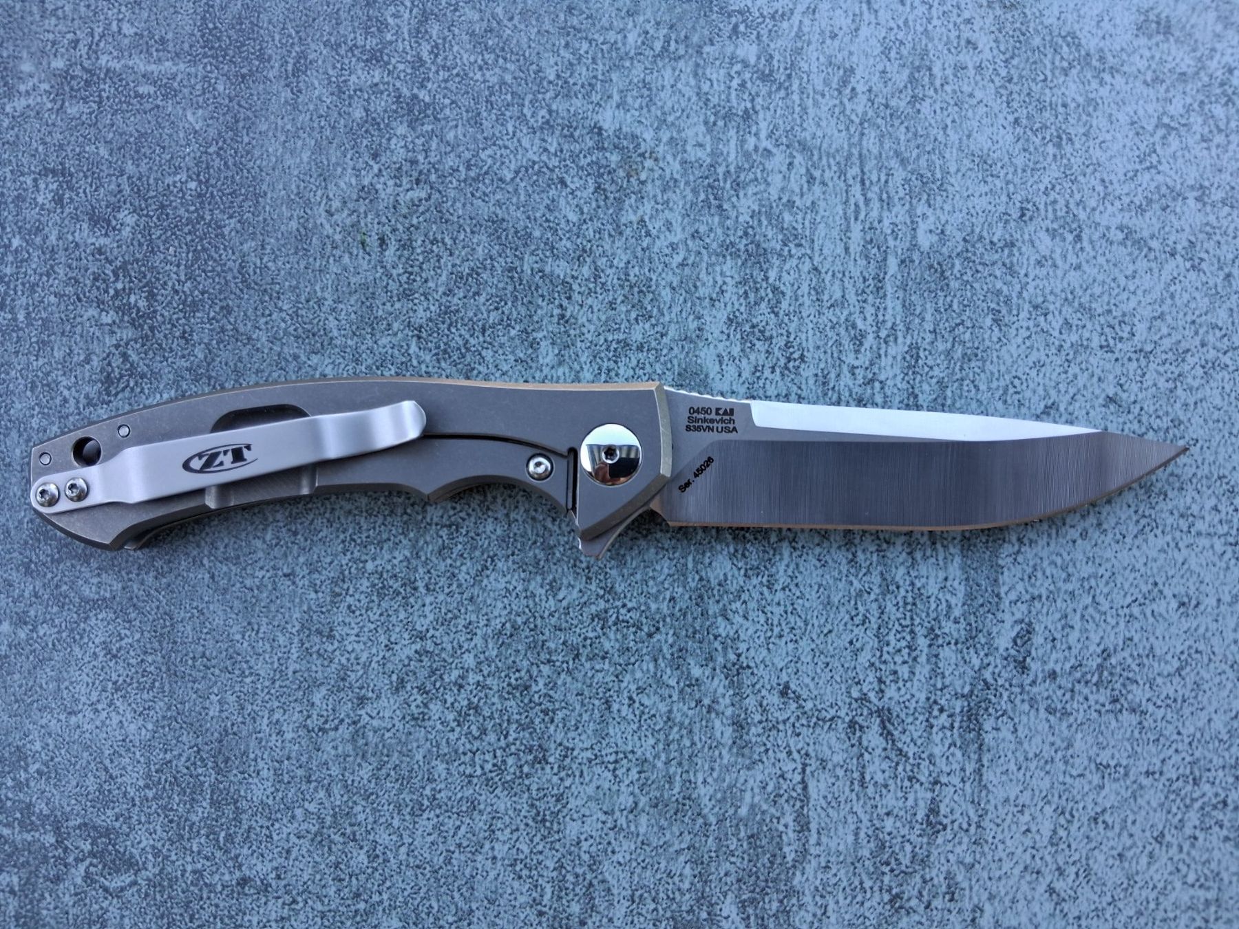 Zero Tolerance Zubehör: Zero Tolerance Messer 0450 Small Sinkevich – Neu (gemäss Beschreibung) aus Bern von Micshap 2