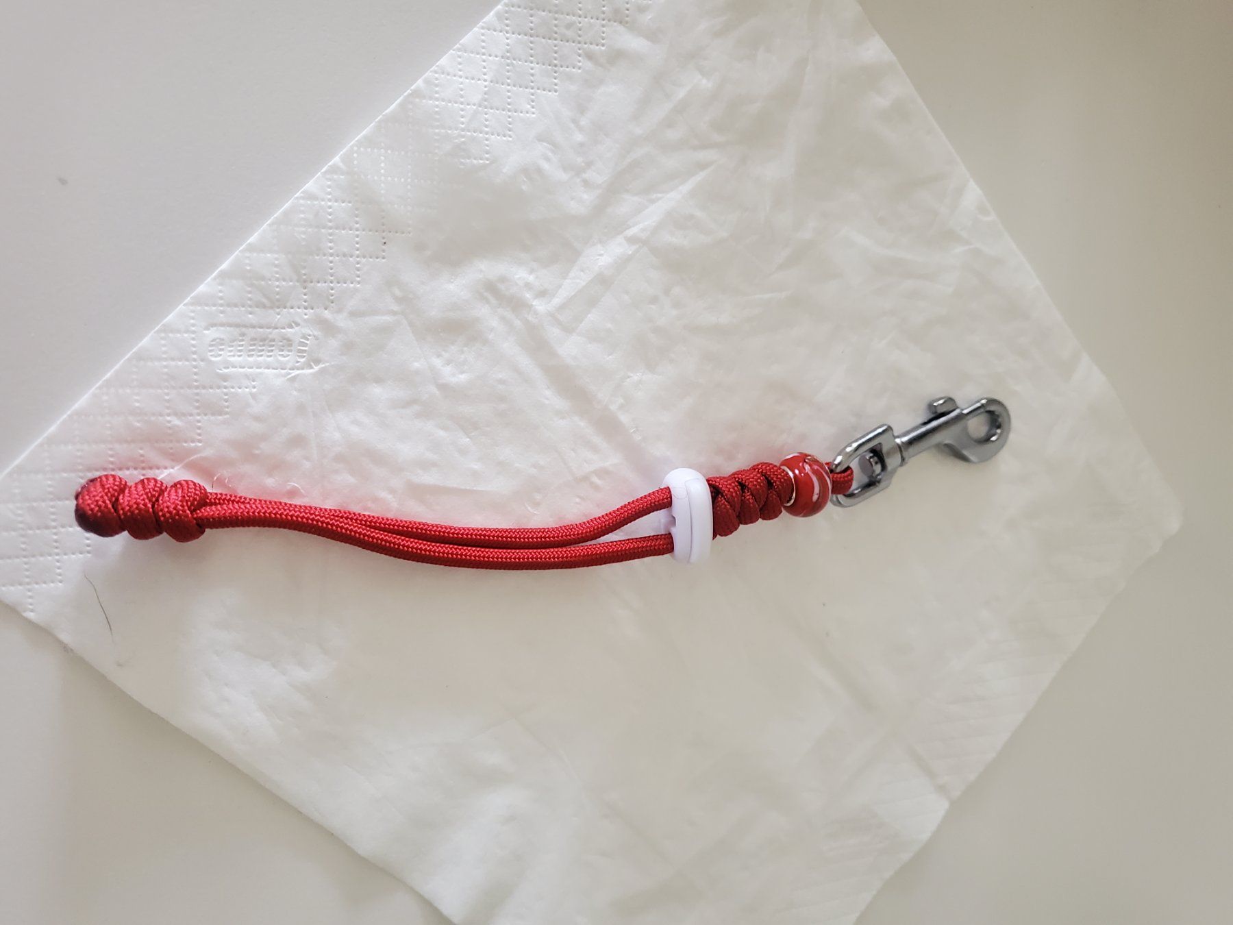 Schlüsselanhänger & - bänder: Schlüsselanhänger Karabiner von  Kletterseil oder Boot Leine – Neu (gemäss Beschreibung) aus Unterägeri von 0alfa0 3