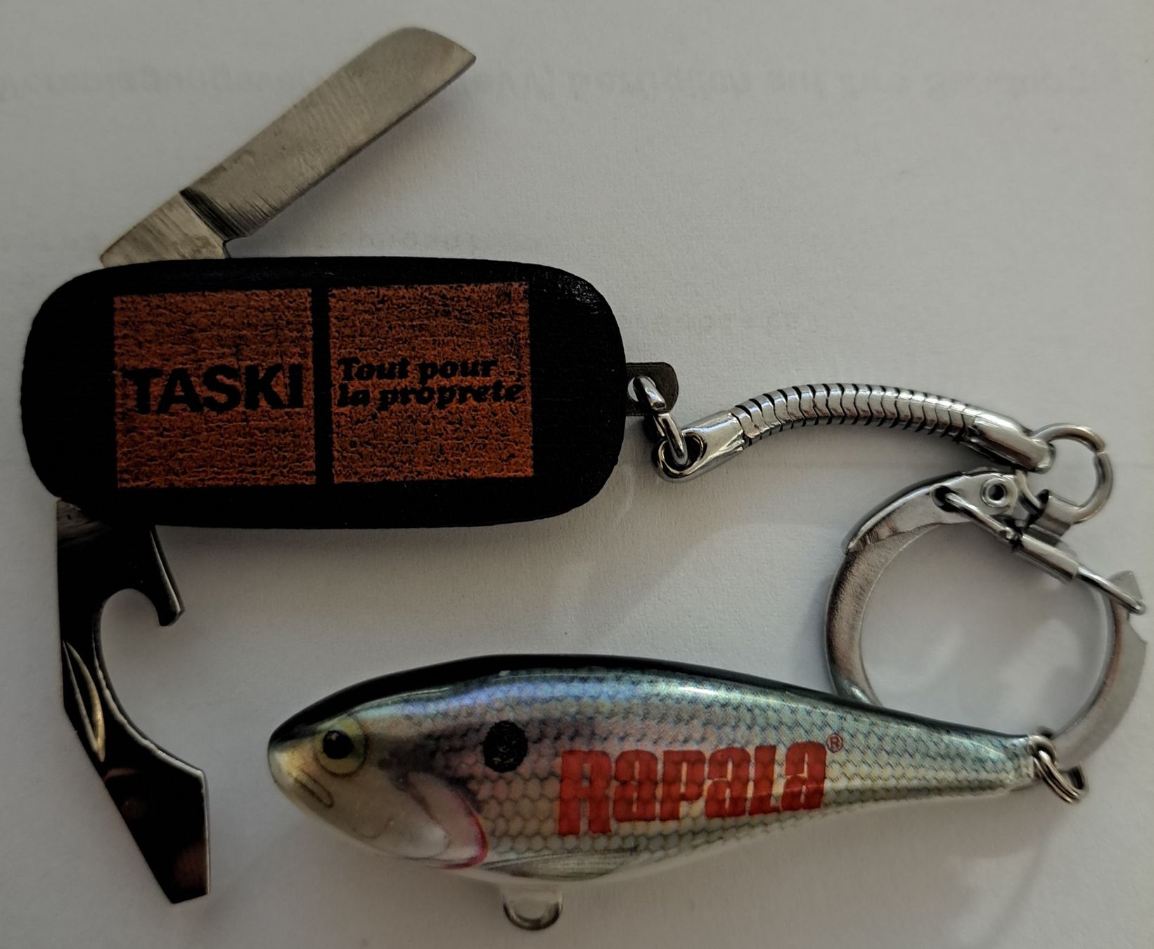 Portachiavi: Porte-clé Rapala Schlüssel Hänger – Nuovo (secondo la descrizione) da Fribourg venduto da versus702 1