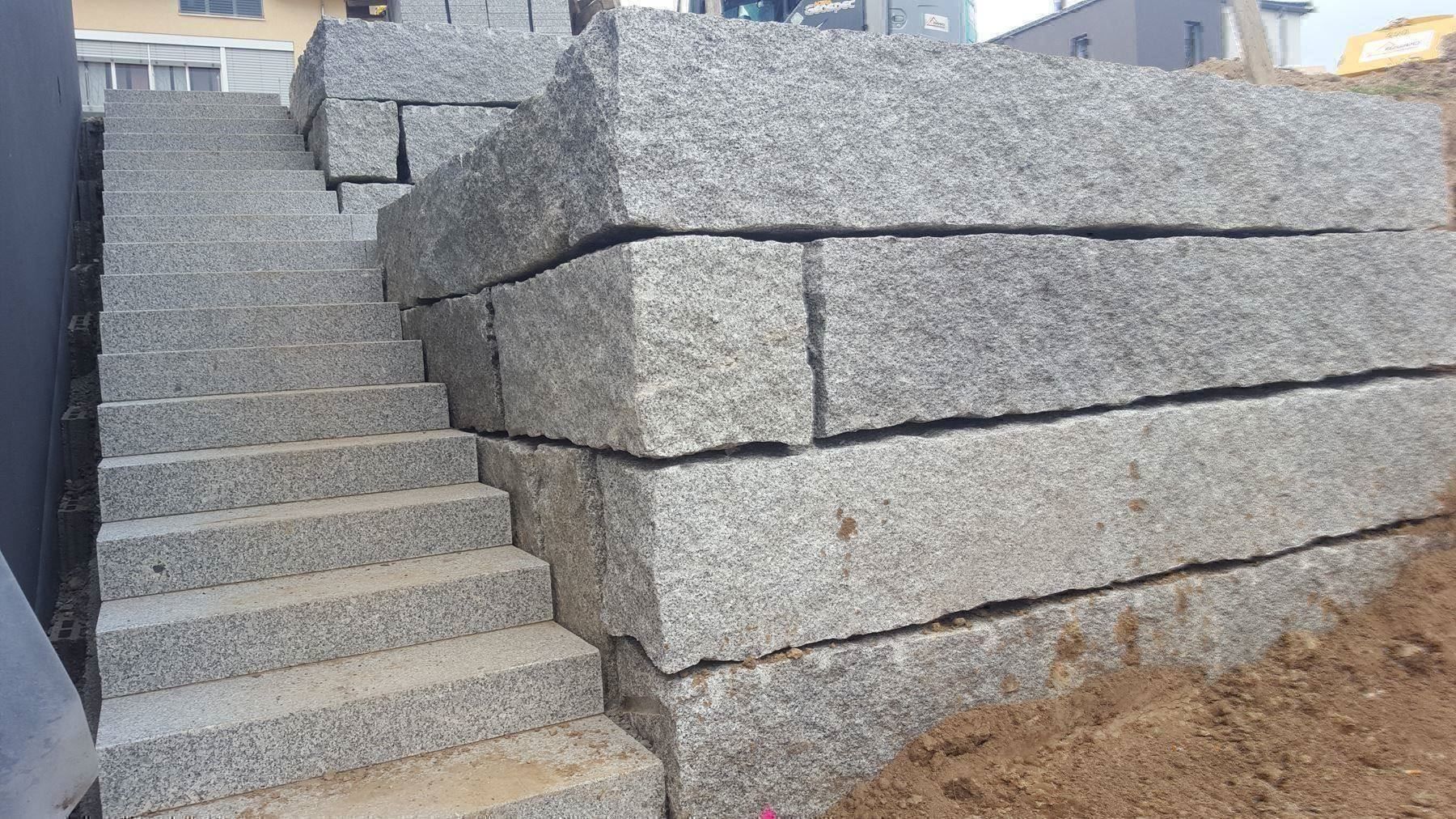 Pietre & tegole: MAUERSTEINE/GRANITSTEINE/QUADERSTEINE – Nuovo (secondo la descrizione) da Azmoos venduto da granit015 9