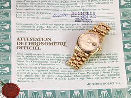 Gold Rolex Day-Date Automatik Armbanduhr